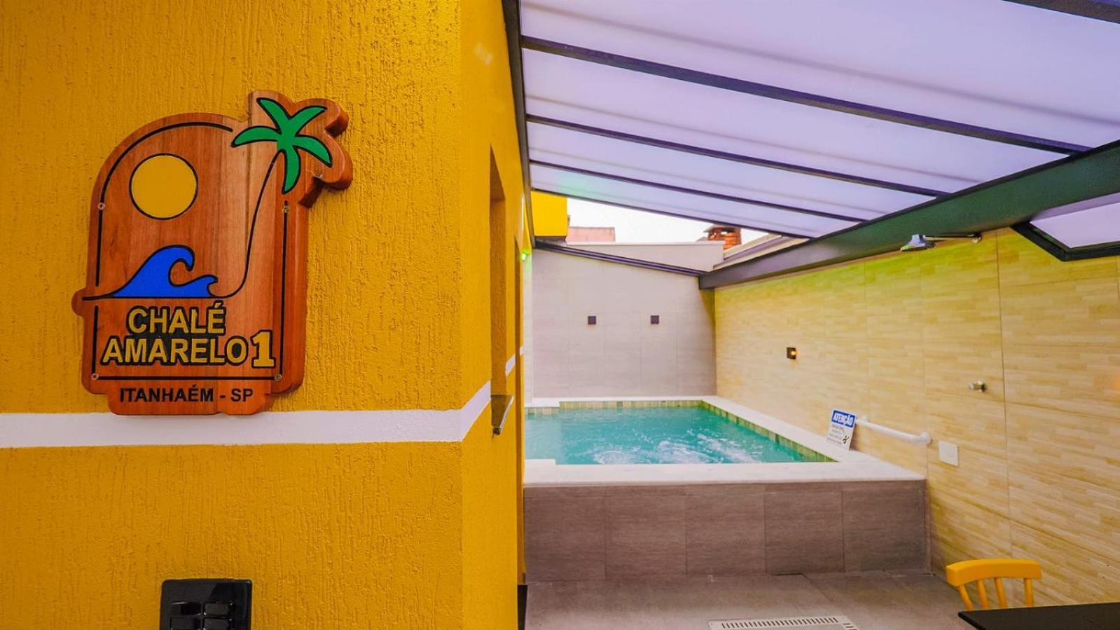 Chale Amarelo Villa Itanhaém Exterior foto